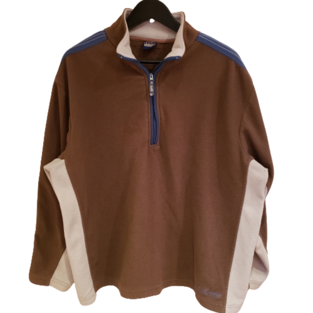 Men's Vintage B.U.M Equipment 1/4 Zip Fleece - M